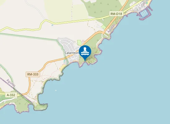 Map of Cala de las Tortugas