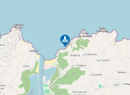 Map of Playa del Moro
