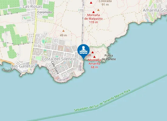 Map of Callao de la Cochina