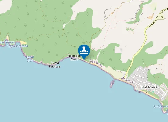 Map of Platja es Trenc