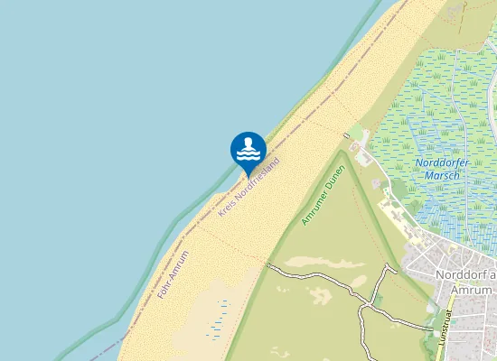 Map of NORDS AMRUM NORDDORF
