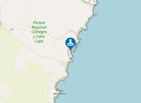 Map of Playa del Pocico del Animal