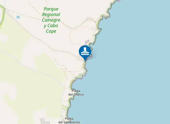 Map of Playa de la Rambla de Elena