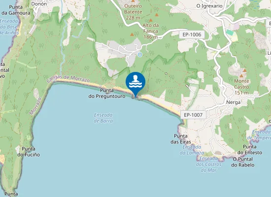 Map of A Praia Nova