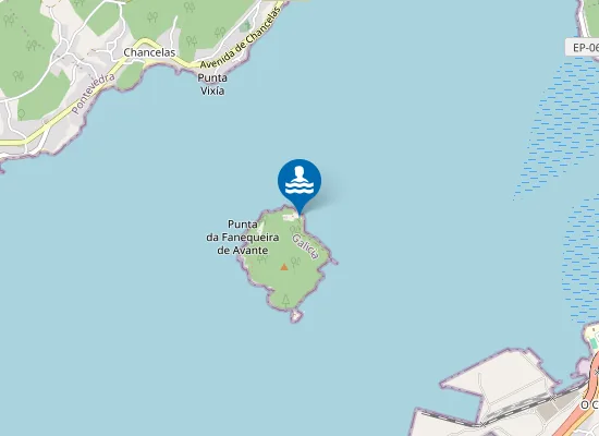 Map of A Area da Illa