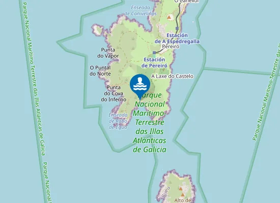 Map of Praia De Fedorentos