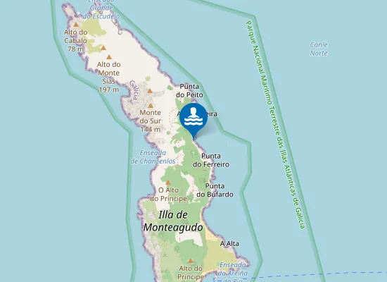 Map of A Area da Cantareira