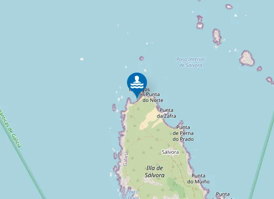 Map of Praia De Lagos