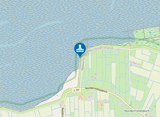 Map of NORDS PELLWORM HOERN