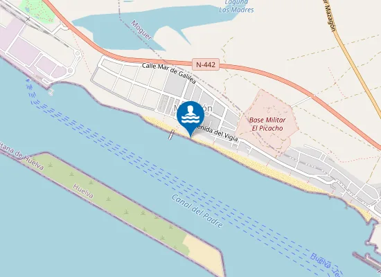 Map of Playa del Vigía