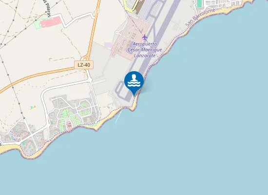 Map of Playa Guasimeta