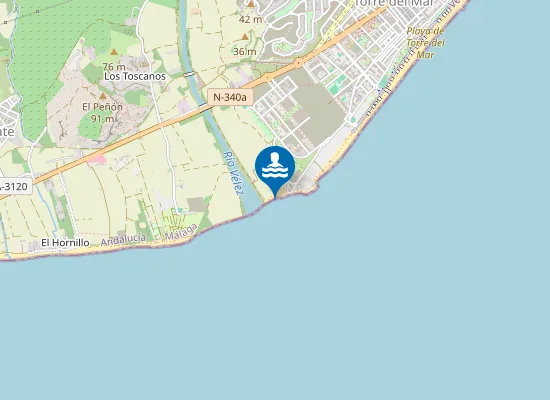 Map of playa canina
