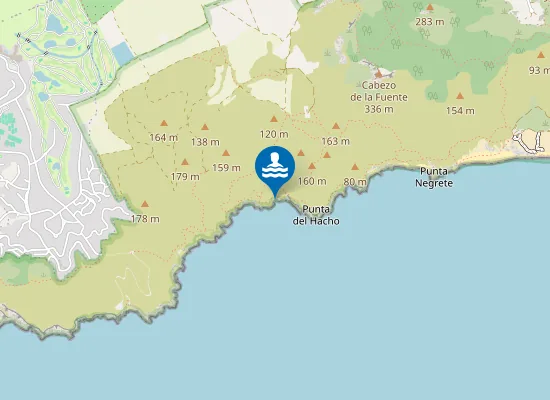 Map of Cala de Huncos