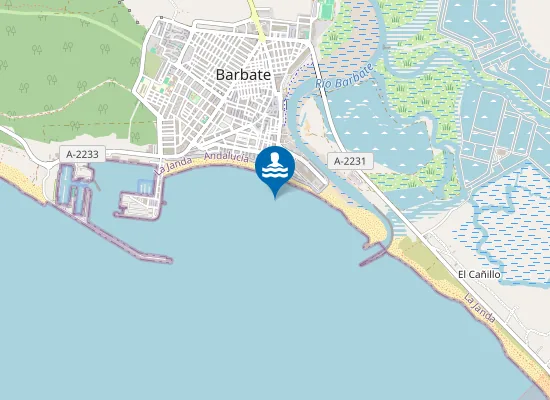 Map of Playa del Carmen