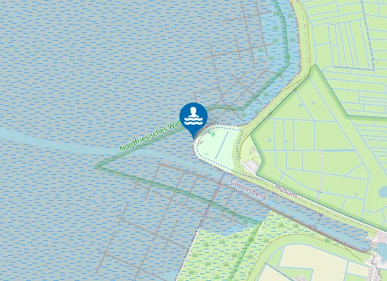 Map of NORDS HUSUM DOCKKOOGSPITZE