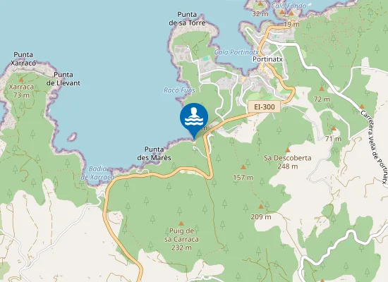 Map of Cala de Xuclar