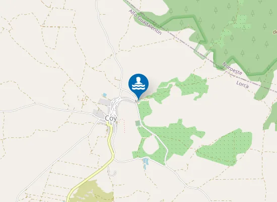 Map of Playa artificial de Coy