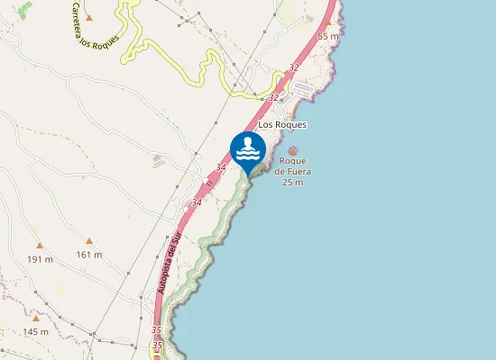 Map of Playa Zapata