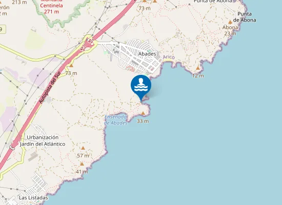 Map of Caleta de Teodoso