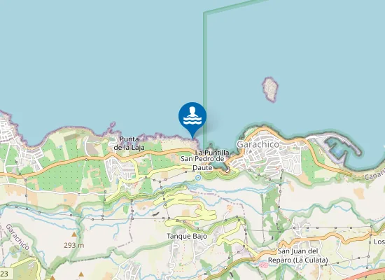 Map of Playa la Magdalena