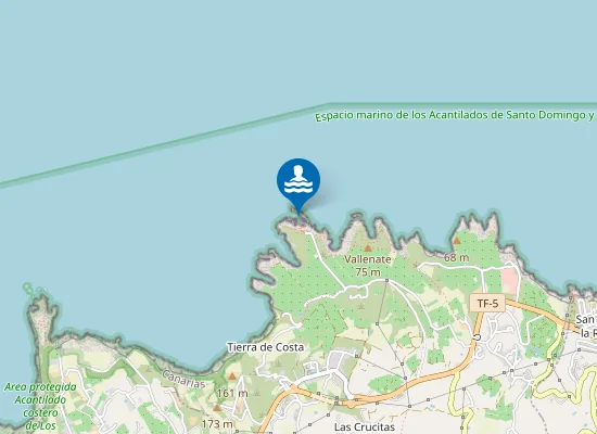 Map of Charco del Viento
