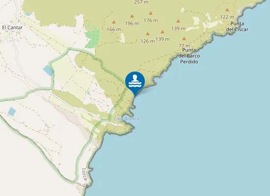 Map of Playa De Los Hierros