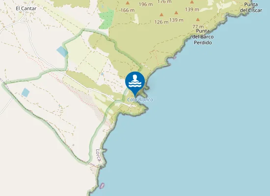 Map of Cala Blanca