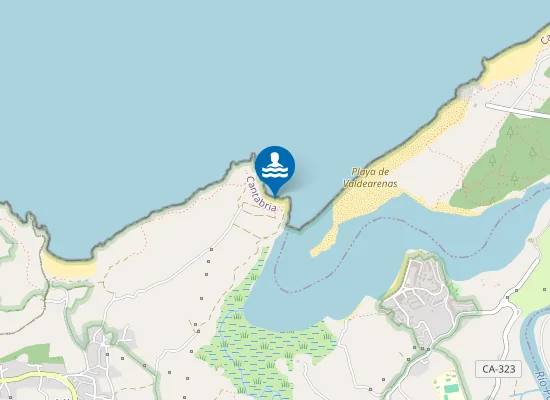 Map of Playa de Robayera