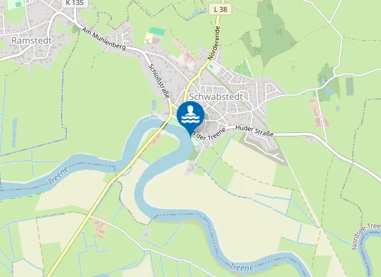 Map of TREENE SCHWABSTEDT