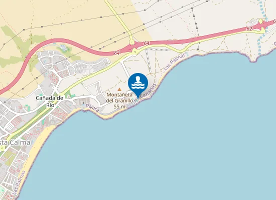 Map of Rio Calma Artificial Beach