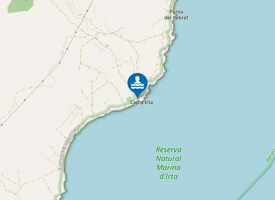 Map of Platja Del Barranc D'irta