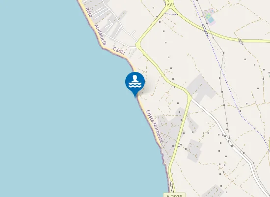 Map of Playa de Peginas