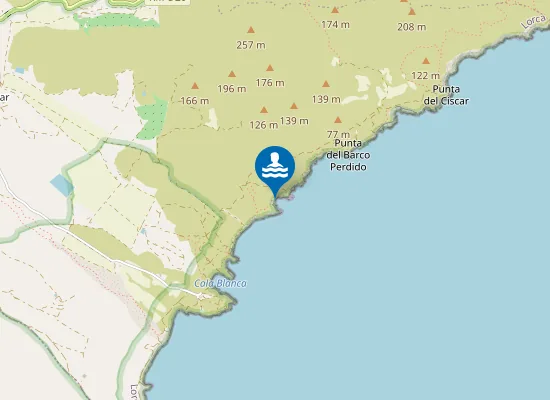 Map of Cala Leña