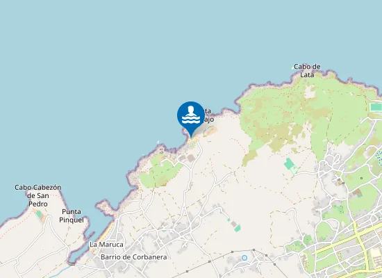 Map of Playa De El Bocal