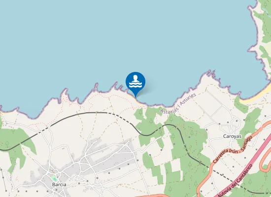 Map of Playa de la Polea