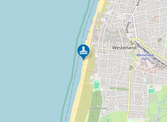 Map of NORDS SYLT WESTERLAND