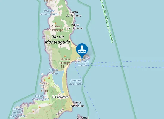 Map of A Area Pequena