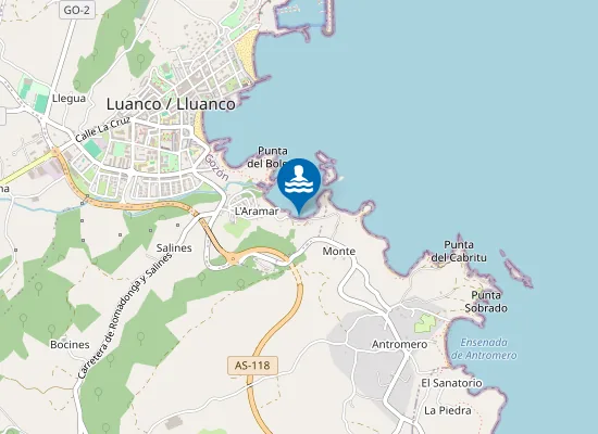 Map of Playa Aramar