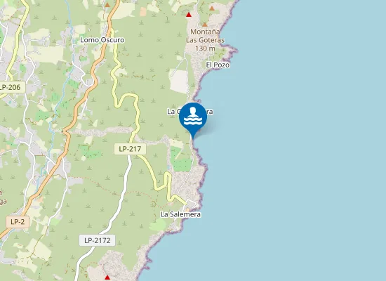 Map of Playa Del Burro