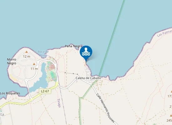Map of Playa Mejías