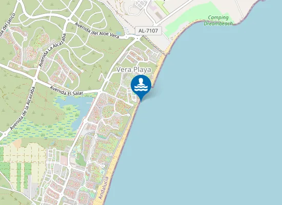 Map of Playa El Playazo