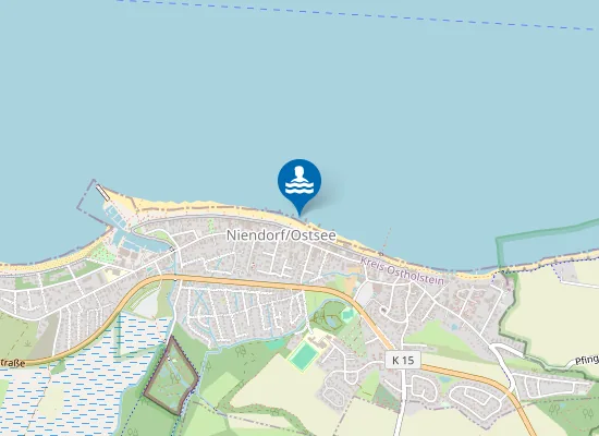 Map of OSTS NIENDORF