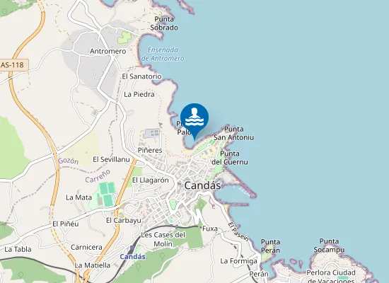 Map of Sablera Rebolleres