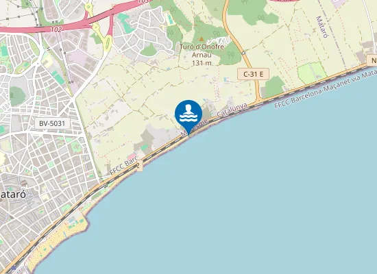 Map of Cala del Castell