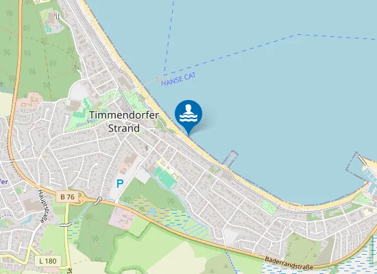 Map of OSTS TIMMENDORFER STRAND