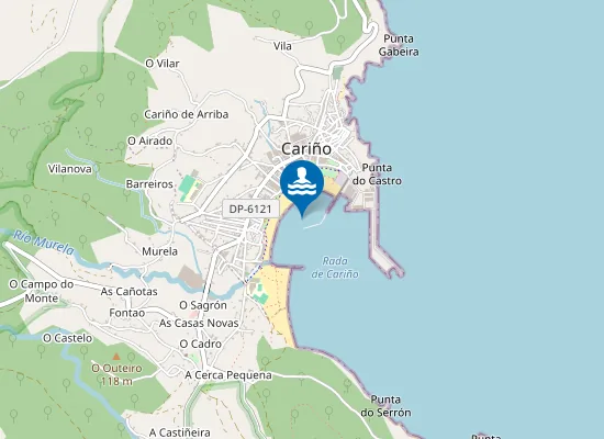 Map of Area da Concha