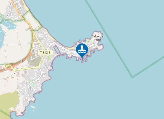 Map of Cala Botella