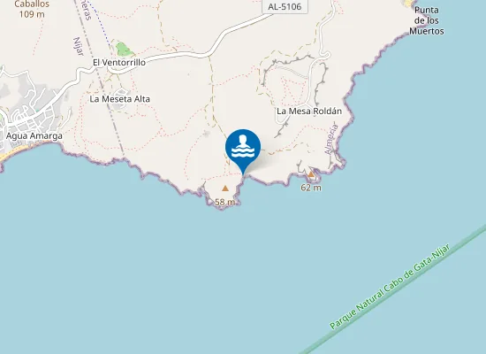 Map of Cala Los Mendrugos