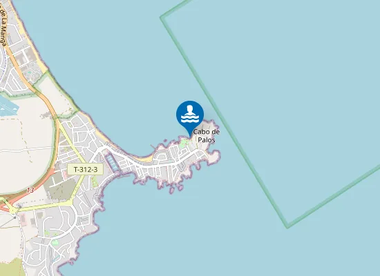 Map of Cala Túnez
