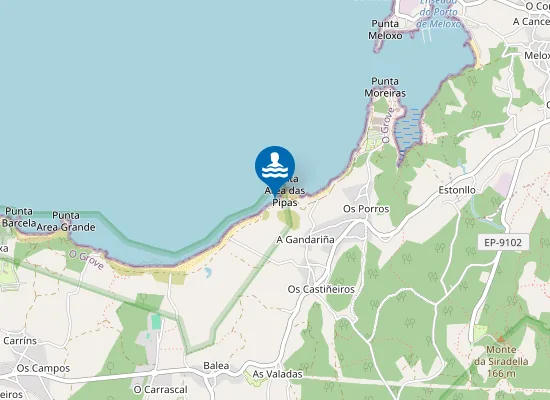 Map of As Roibas